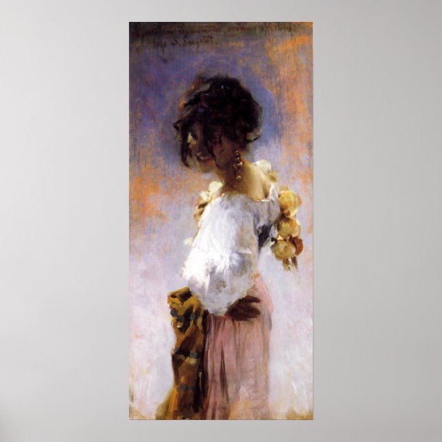 John Singer Sargent Rosina Poster (Frente)