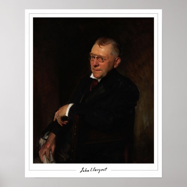 John Singer Sargent Zedign Art Poster nº 19 (Frente)
