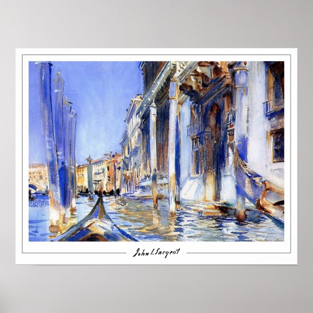 John Singer Sargent Zedign Art Poster nº 288 (Frente)