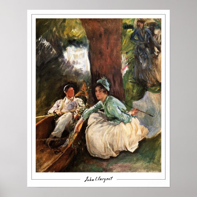 John Singer Sargent Zedign Art Poster nº 358 (Frente)