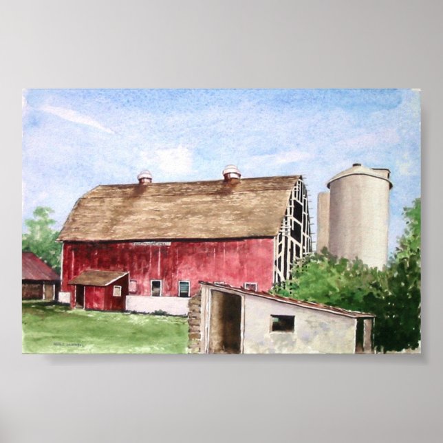 John Trescher Barn - poster (Frente)