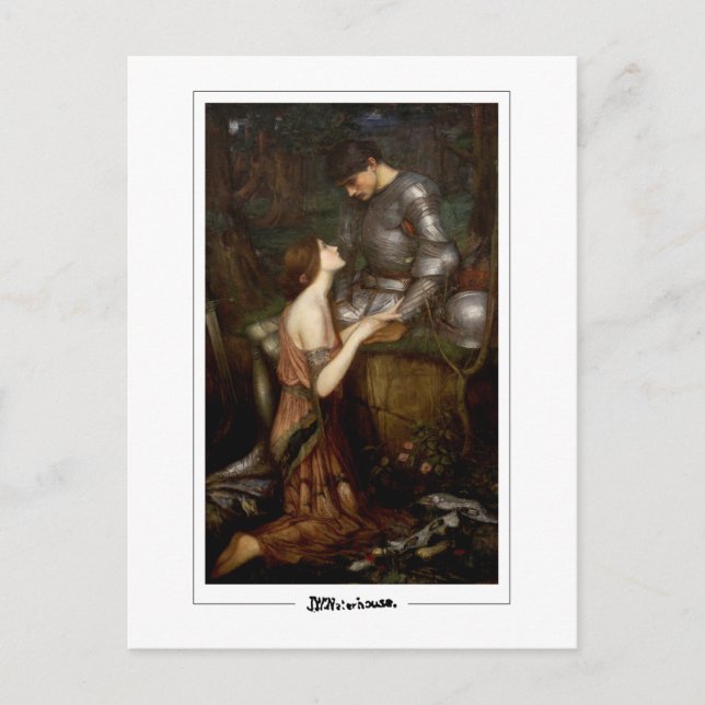 John William Waterhouse #2 - Cartão postal de arte (Frente)