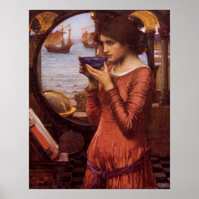 John William Waterhouse - Destiny Poster (Frente)