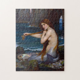John William Waterhouse Mermaid Art Quebra-cabeça