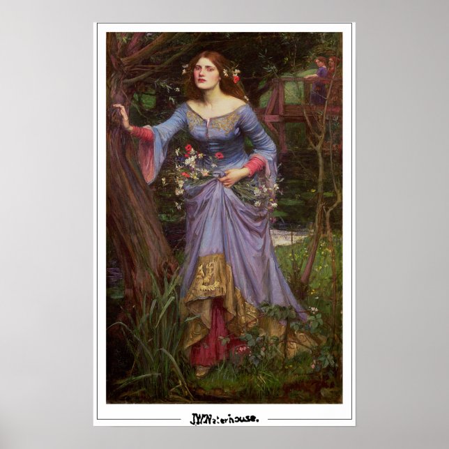 John William Waterhouse Zedign Art Poster nº 10 (Frente)