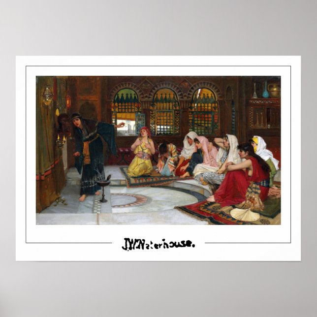 John William Waterhouse Zedign Art Poster nº 45 (Frente)
