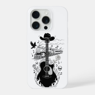 Johnny Cash Theme Phone Case