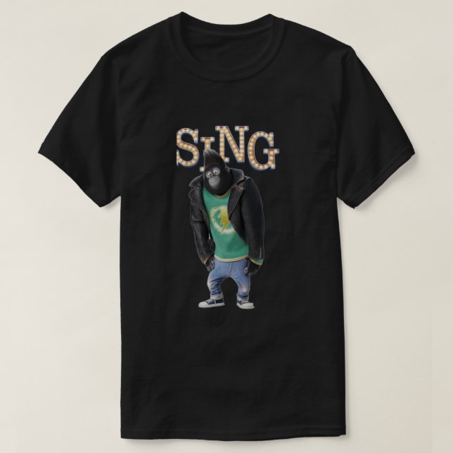 Johnny do filme SING Classic T-Shirt (Frente do Design)