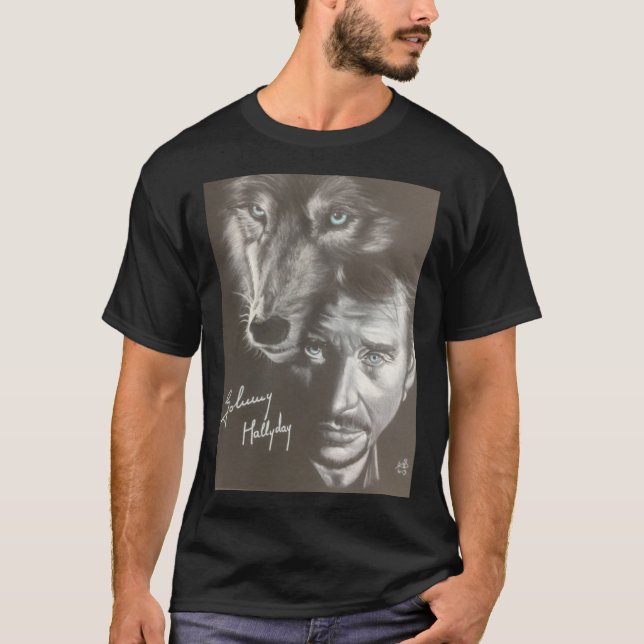 Johnny Hallyday Classic T-Shirt (Frente)
