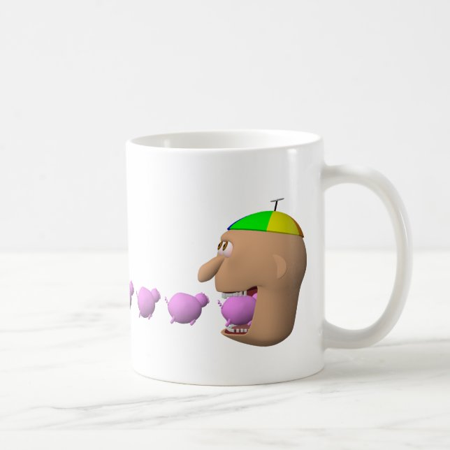 Johnny que come a caneca dos porcos (Direita)