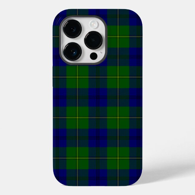 Johnstone tartan Blue xadrez (Verso)
