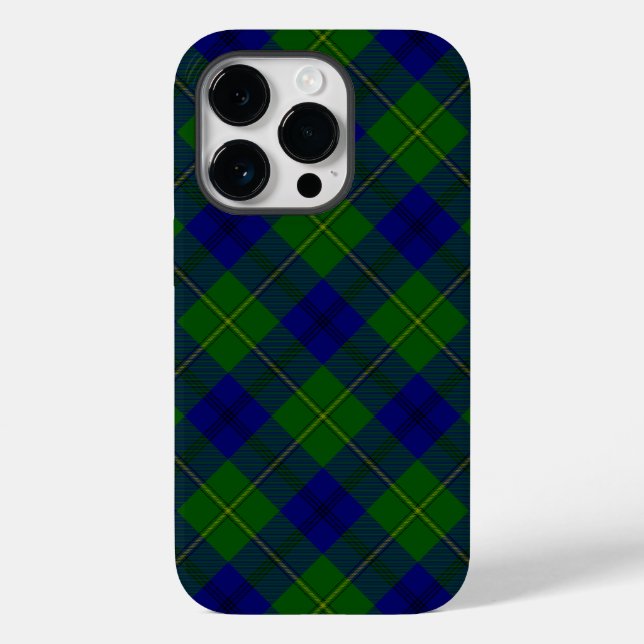 Johnstone tartan Blue xadrez (Verso)