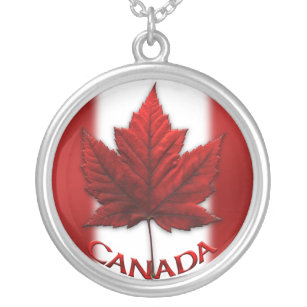 Jóia da lembrança da bandeira de Canadá da colar