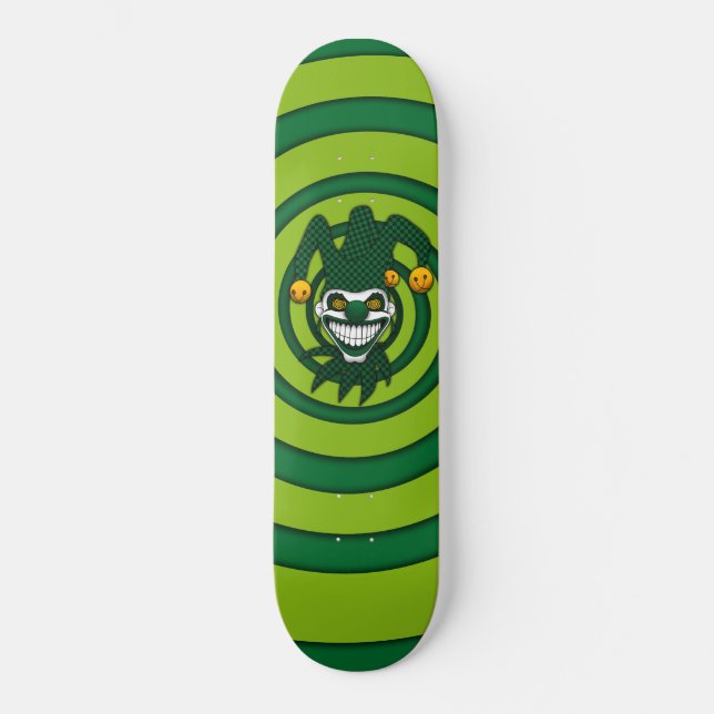 Joker Skateboard (Verde) (Frente)