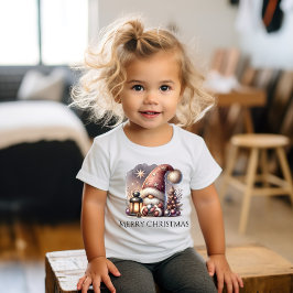 Jolly Little Gnome Baby T-shirt