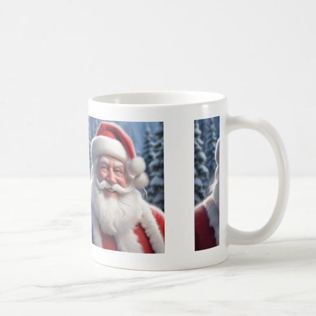 "Jolly Papai Noel - Caneca de Natal Festiva" (Direita)