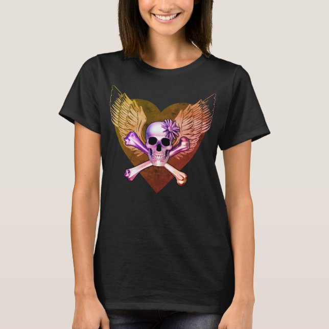 Jolly Rachel com T-Shirt das Asas (Frente)