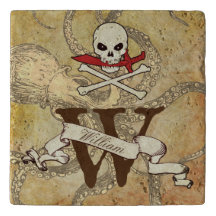 Jolly Roger Monograma Inicial