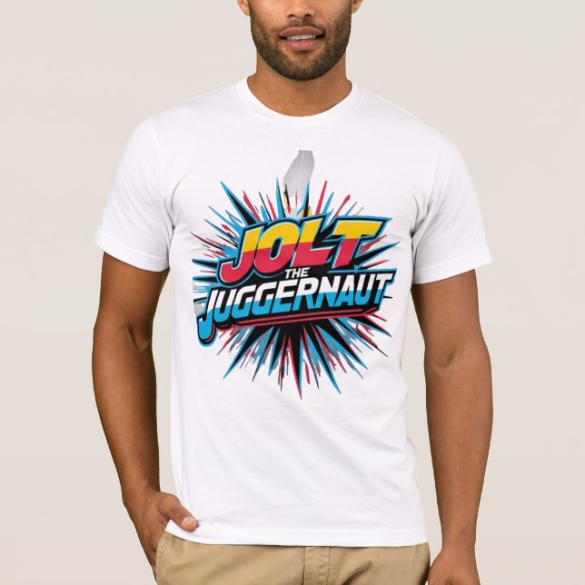 Jolt the Juggernaut - Intravenosa Camisa de Energi (Frente)
