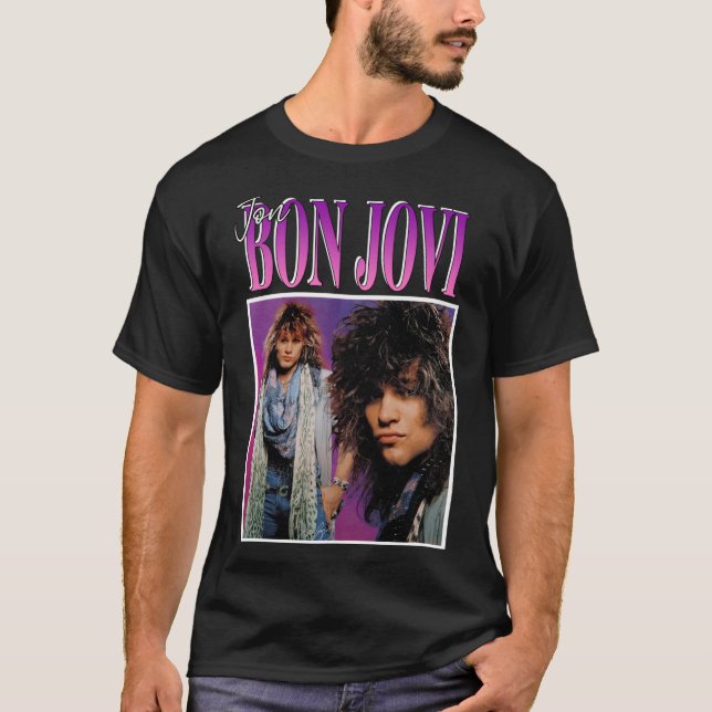 Jon Bon Jovi Classic T-Shirt (Frente)