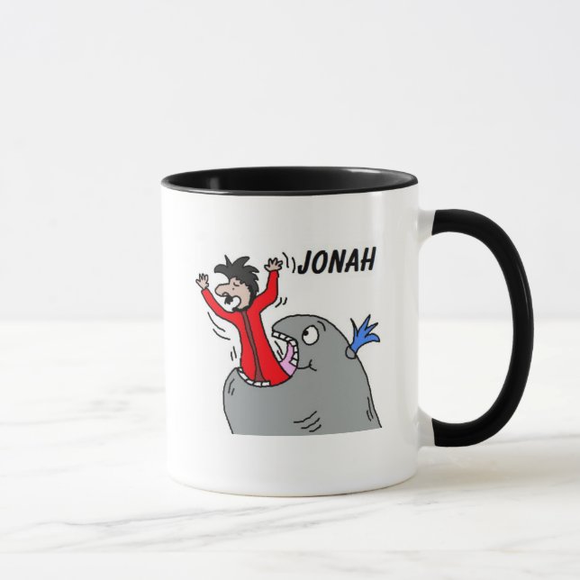 Jonah e a caneca da baleia (Direita)