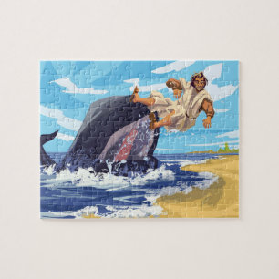 Jonah E O Quebra-cabeça De Baleia, Childrens Quebr