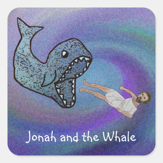 Jonah e os adesivos de baleia (Frente)