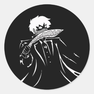 Jonathan Harker, o adesivo Cryptid Kukri