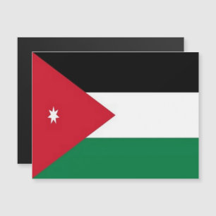 Jordânia - Ásia - Bandeira -