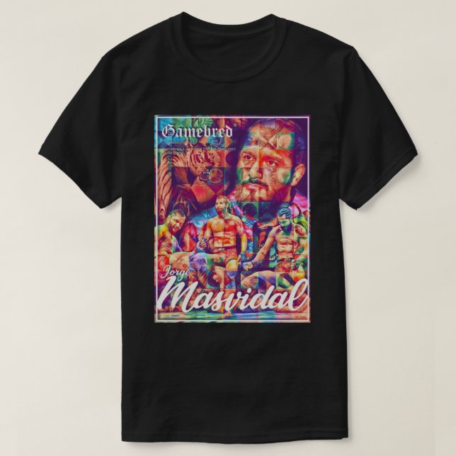 Jorge Gamecriado Masvidal Clássico Cópia de Camisa (Frente do Design)