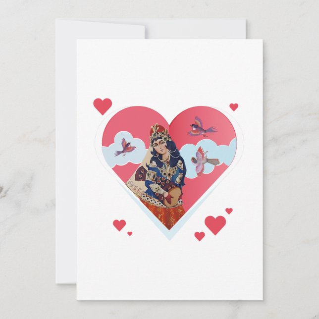 Jornada do Amor: Um Cartão de Coração (Frente)