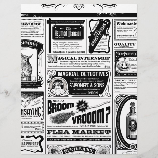 jornal assustador (Frente)