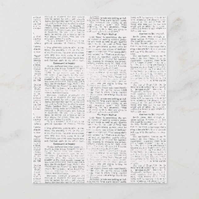 Jornal Vintage (Frente)