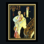 Joseph Leyendecker Art Deco Ad Impressão 16x20<br><div class="desc">Art Deco Ad de 1925,  de Joseph Christian Leyendecker,  para as camisas de setas.</div>