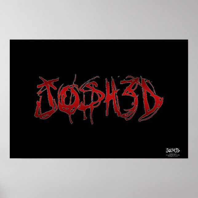 Josh 3D Poster (Frente)
