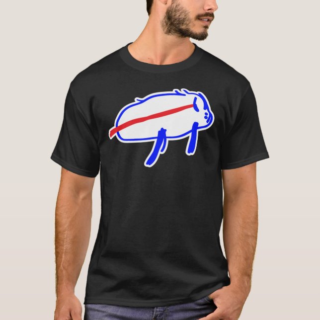 Josh Allen Drawing Classic T-Shirt (Frente)