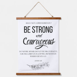 Joshua 1:9 Seja cristão forte e corajoso