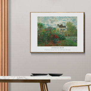 Joshua 24:15 Bíblia Verso Poster