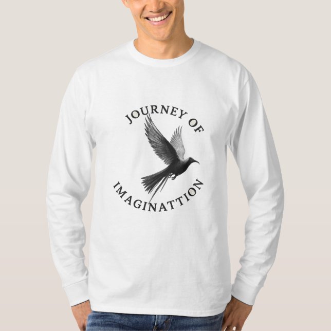 Journey of Imagination – Flying Bird Men’s T-Shirt (Frente)