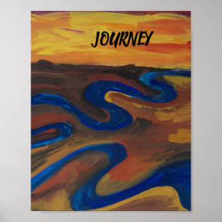 JOURNEY POSTER DO ARTISTA PAULA REILLY.
