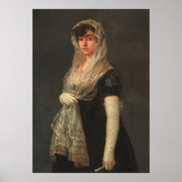 Jovem Dama - Francisco Goya Fine Art Poster