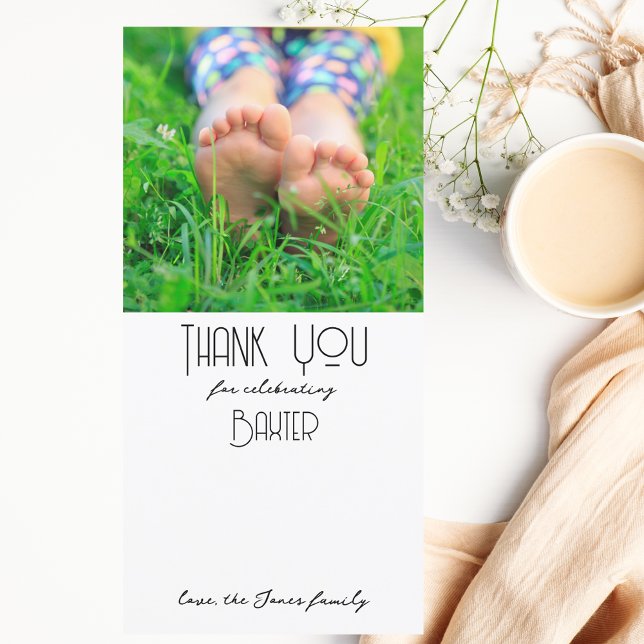 Jovem, Selvagem & Três | Cartão de Agradecimento d (Criador carregado)