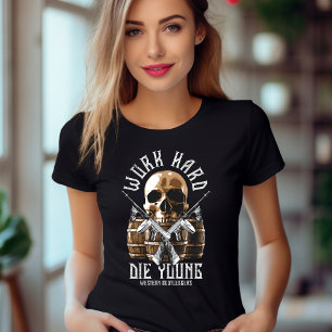 Jovem T-Shirt do Duro de Trabalho