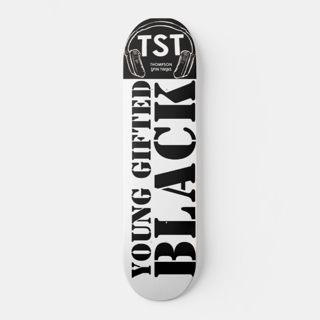 JOVEM TALENTOSO &  NEGRO Skateboard (Frente)