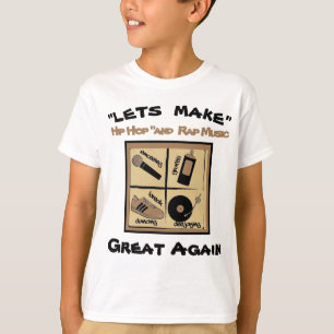 Jovens Quatro Elementos da Camiseta Juventude Hip