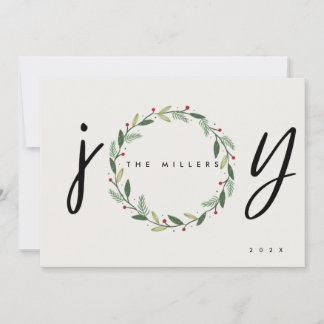 JOY | 3 Cartão de Voto Familiar de Fotografias