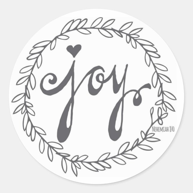 JOY | autocolante (Frente)