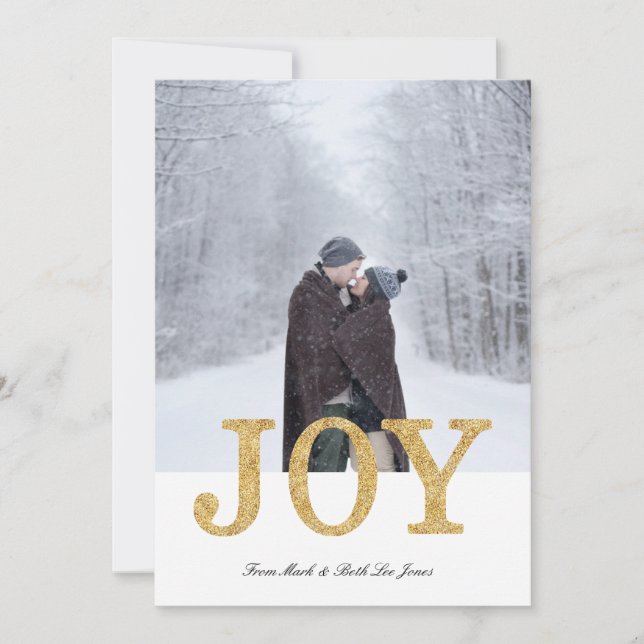 JOY (brilho dourado) (Frente)