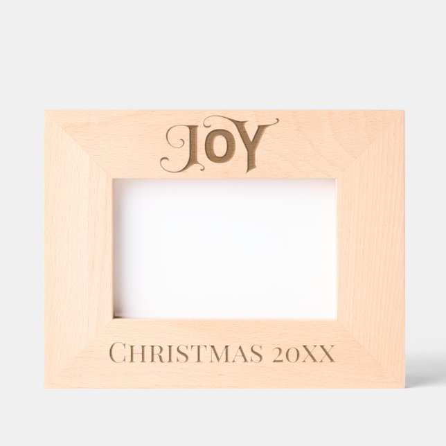 JOY, CHRISTMAS DATADO FEZ FOTO (Front)