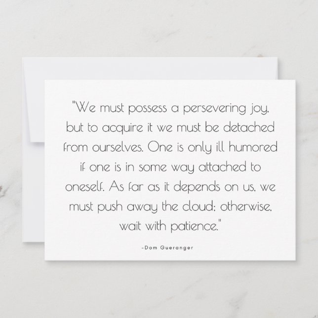 Joy & Encorajamento - Cartão de Saudação (Frente)